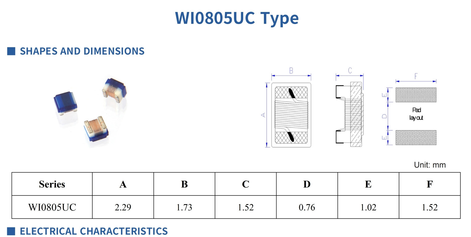 Wire Wound Chip Inductor-WI